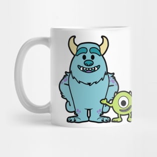 James and Mike Monster Inc Chibi Duo Mug